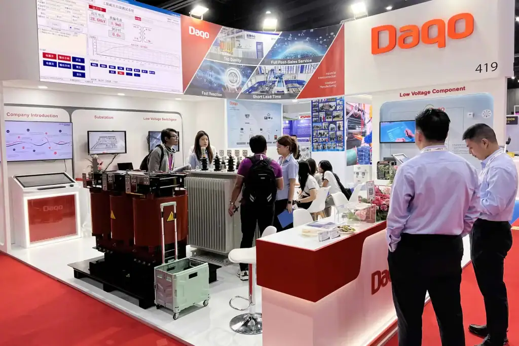 Daqo Group Debuts at Enlit Asia 2025 Leading the Way in Smart Power Distribution 2 1 1 scaled 1