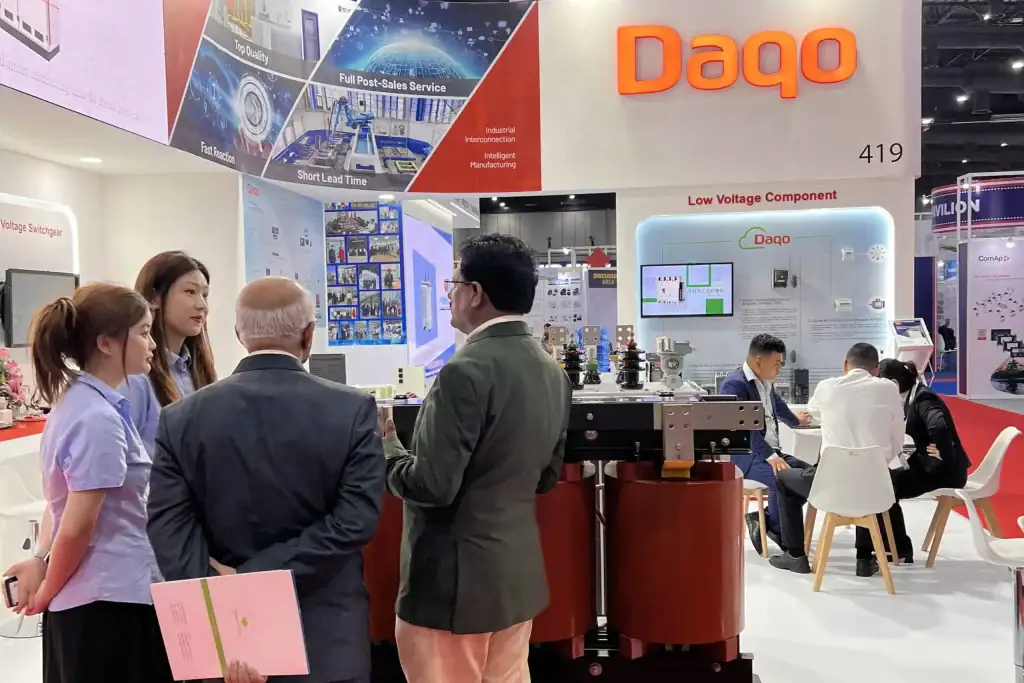 Daqo Group Debuts at Enlit Asia 2025 Leading the Way in Smart Power Distribution 4 1 1 scaled 1