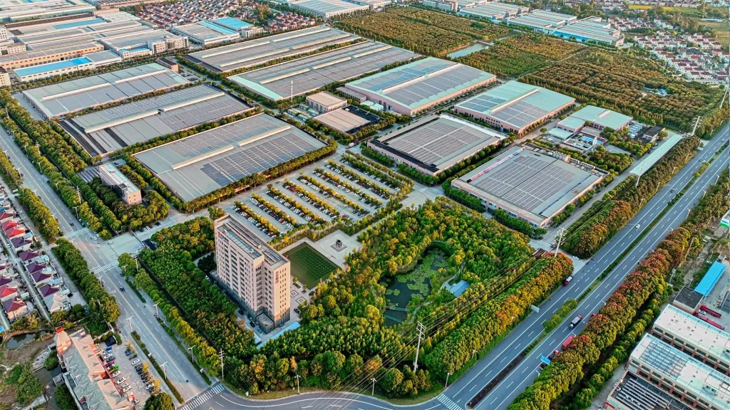 Factory panoramic view