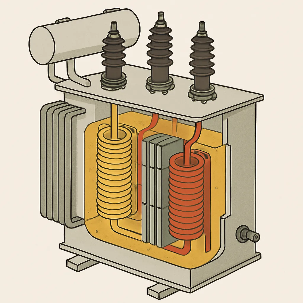 Transformer internal structure