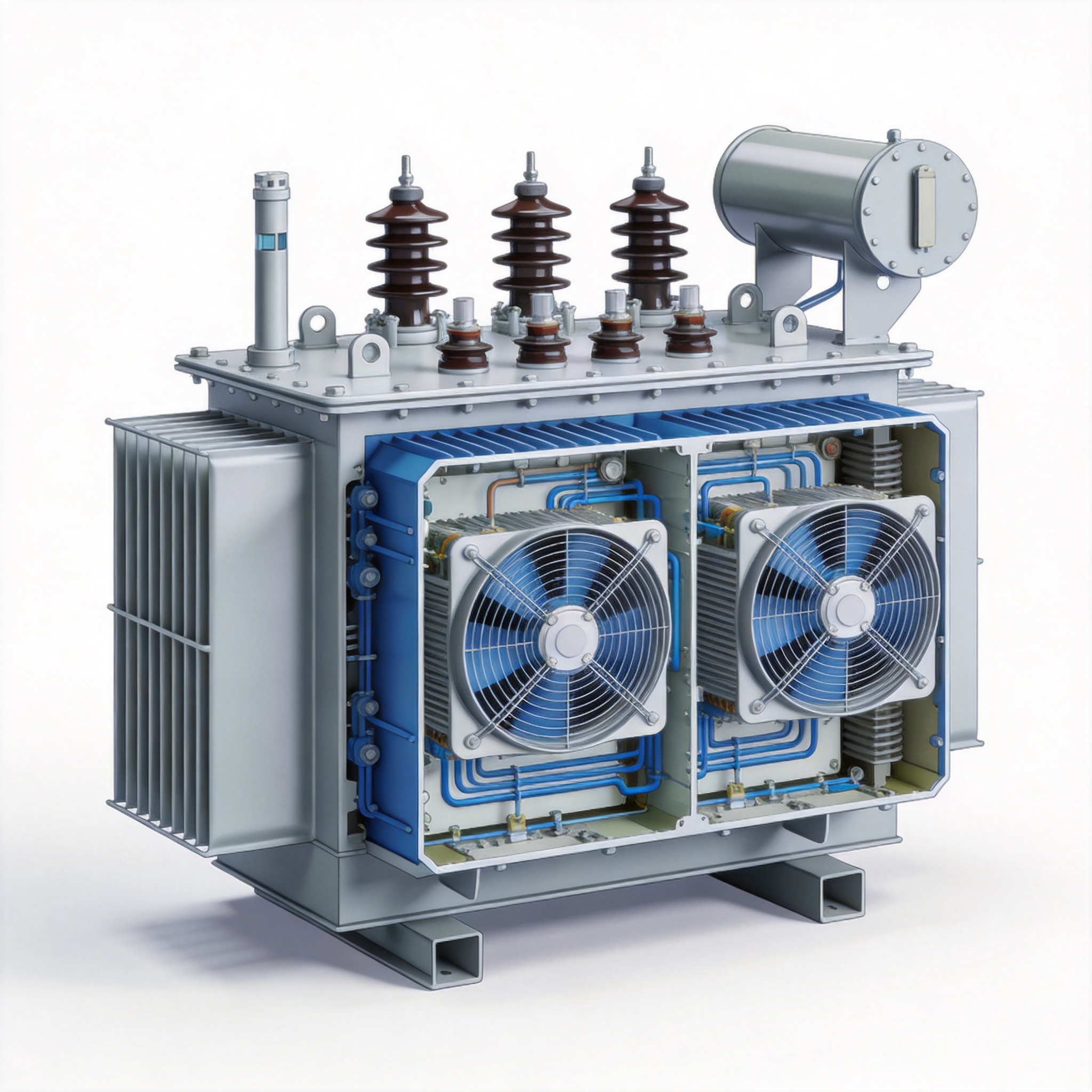 Dry type transformer temperature monitoring