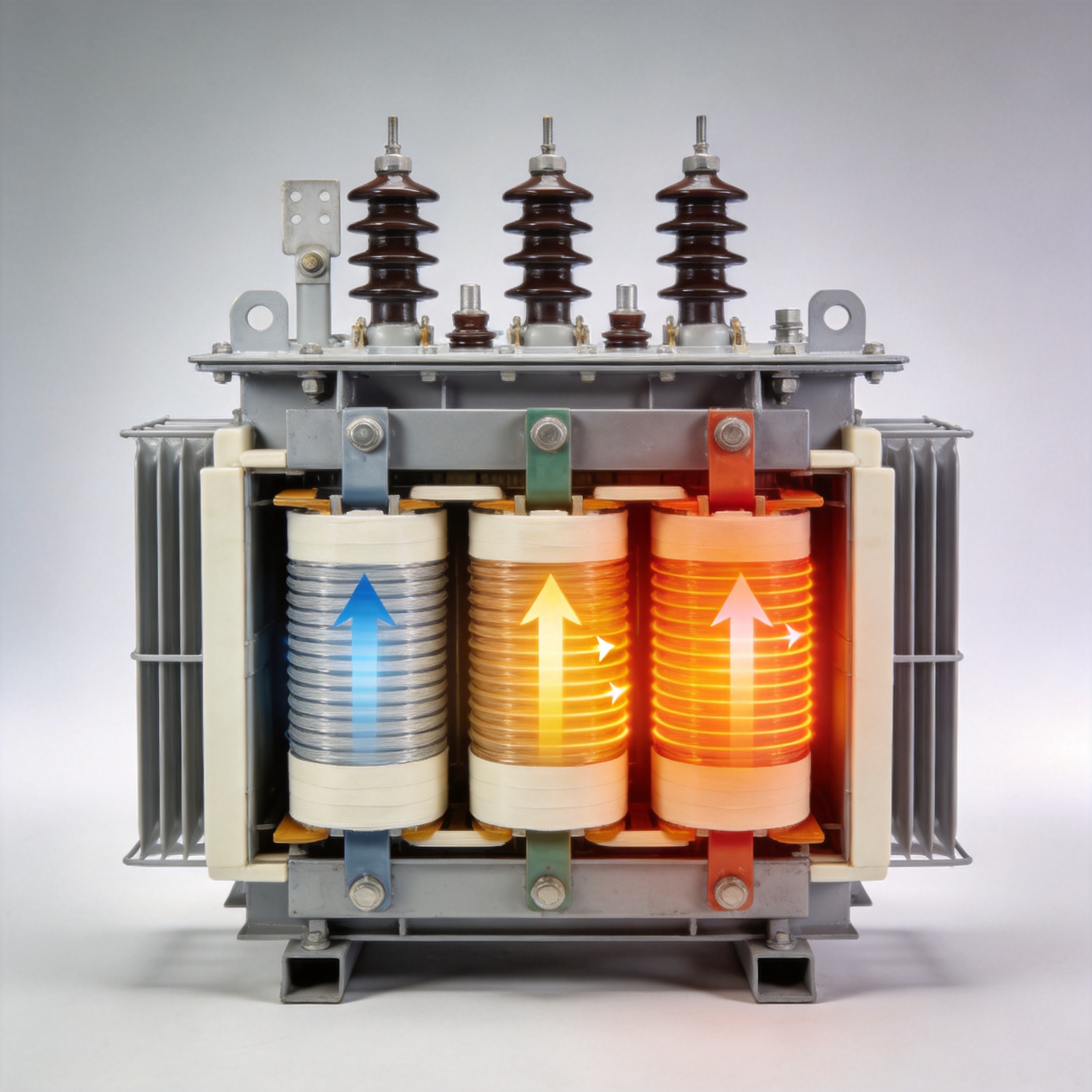 Vibration damage on dry type transformer core