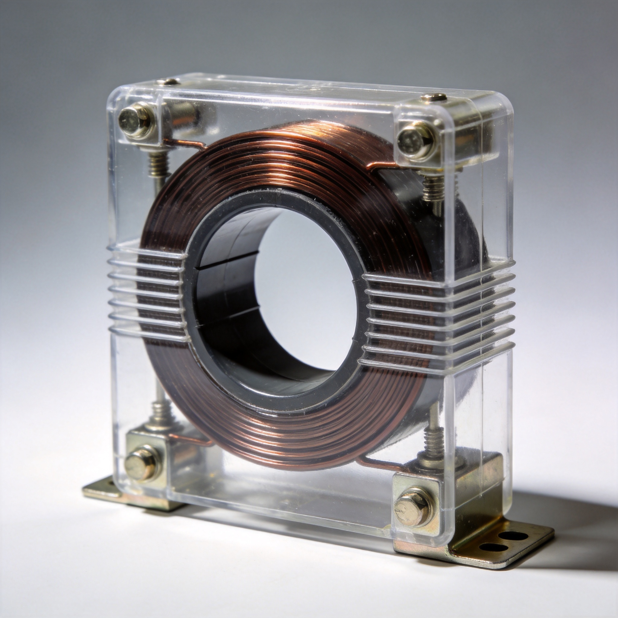 Dry type current transformer cross-section diagram