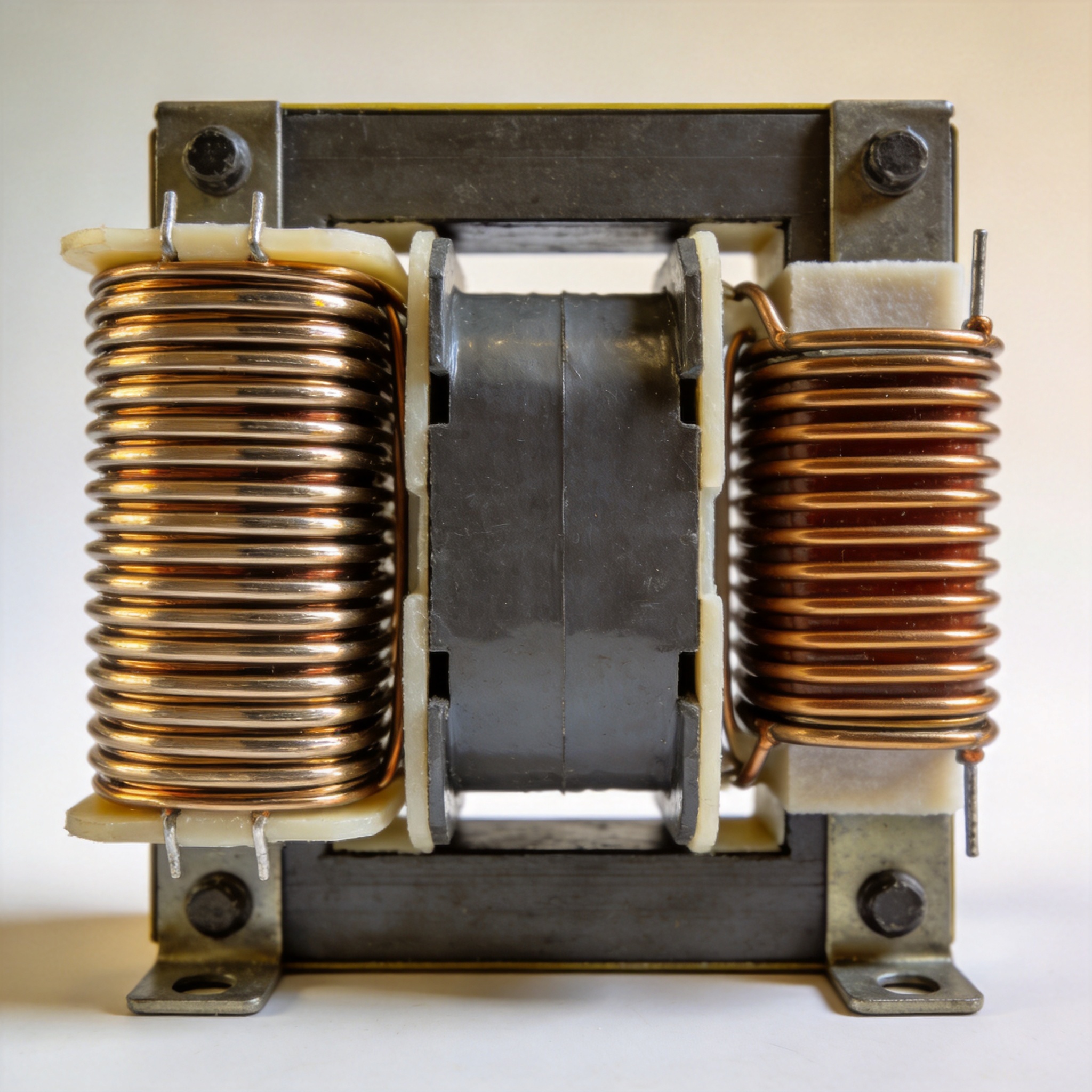 Technician performing oil dielectric test on transformer