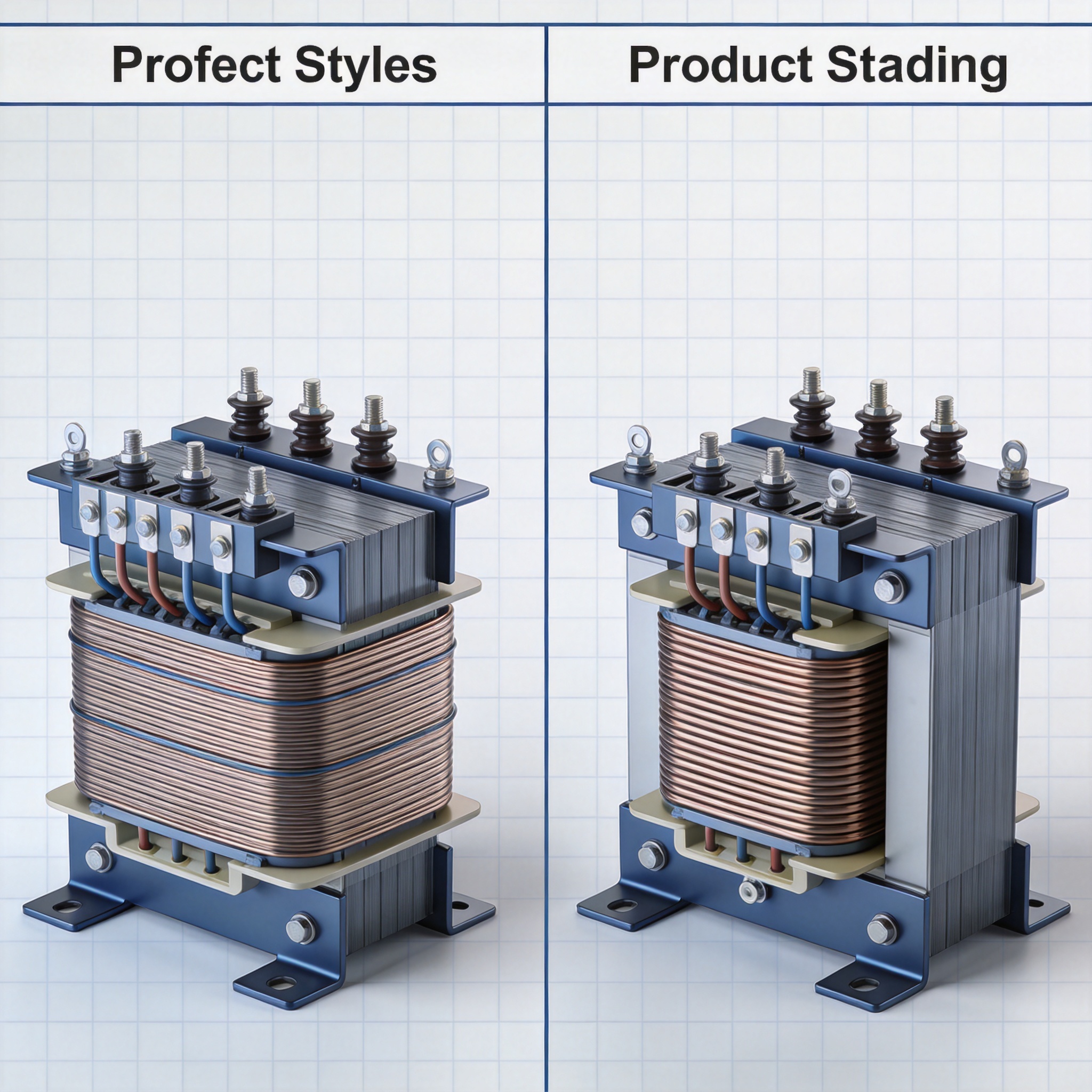 Outdoor oil type transformer installation at substation