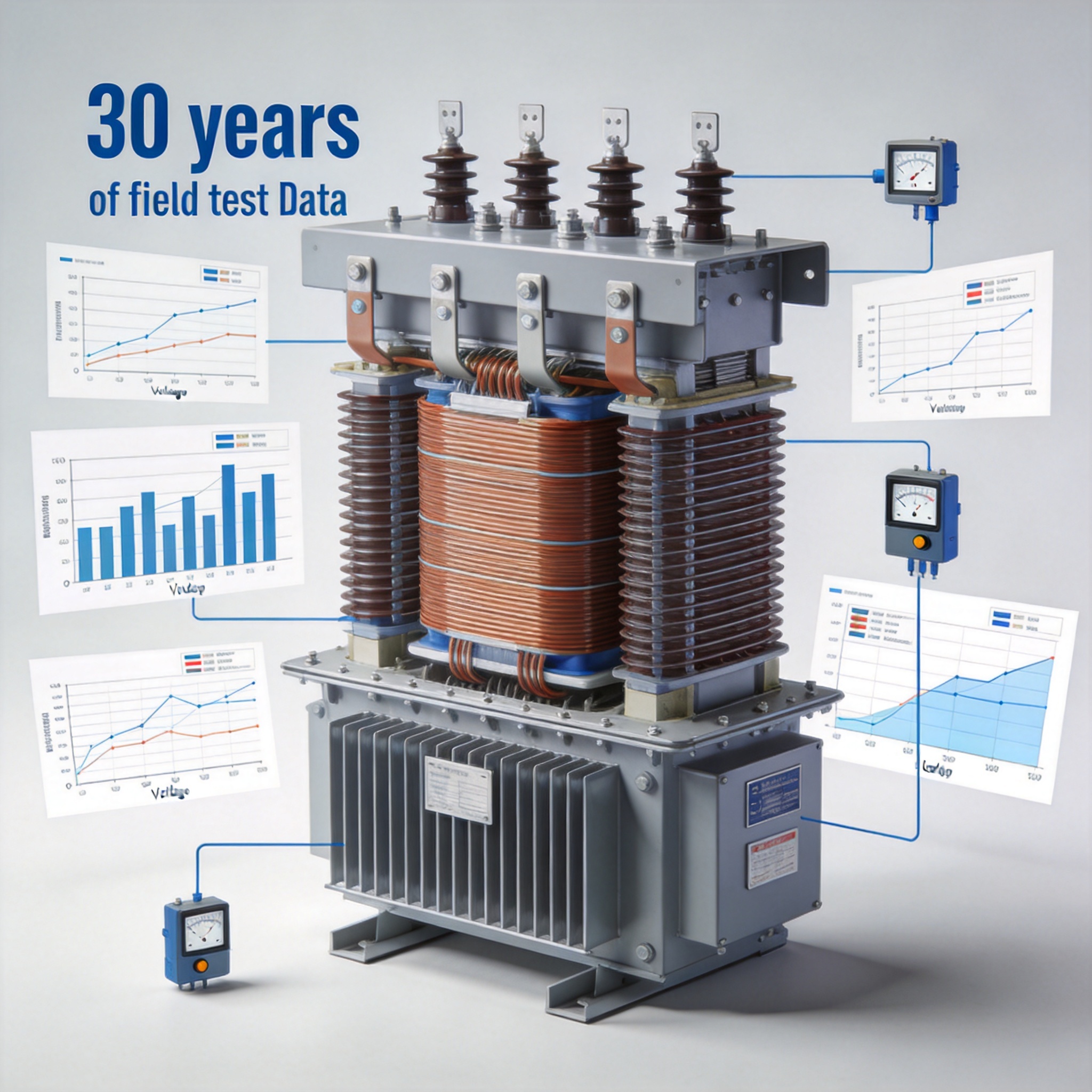 Selection flowchart for dry type transformer voltage based on system requirements