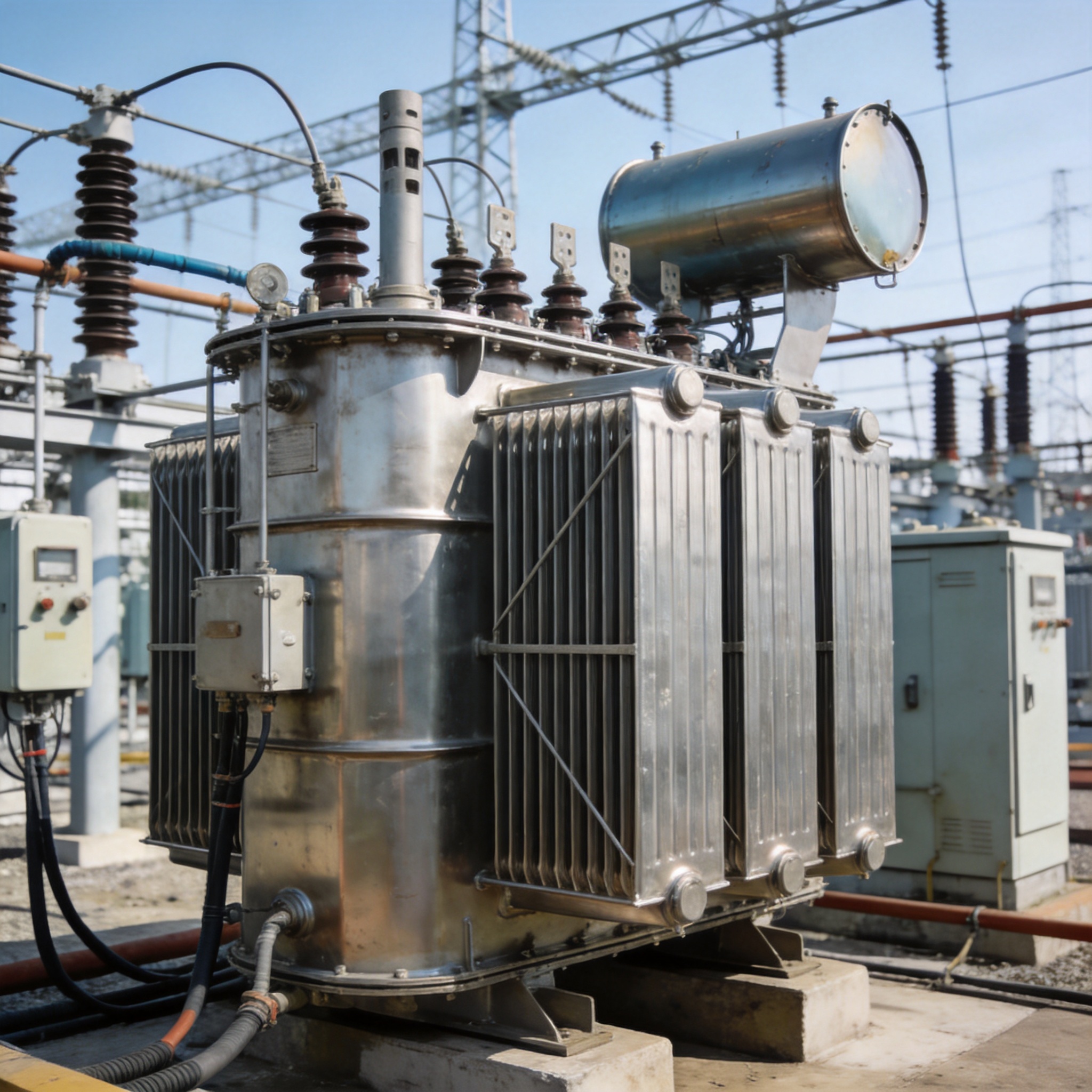 where are oil type transformers used