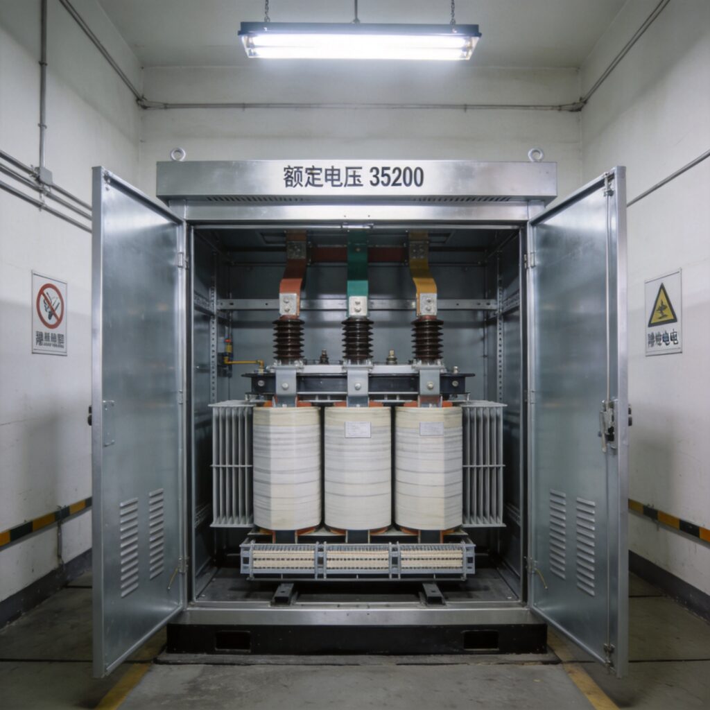 Dry Type Transformer Over 35kV Installation | NEC Code Guide
