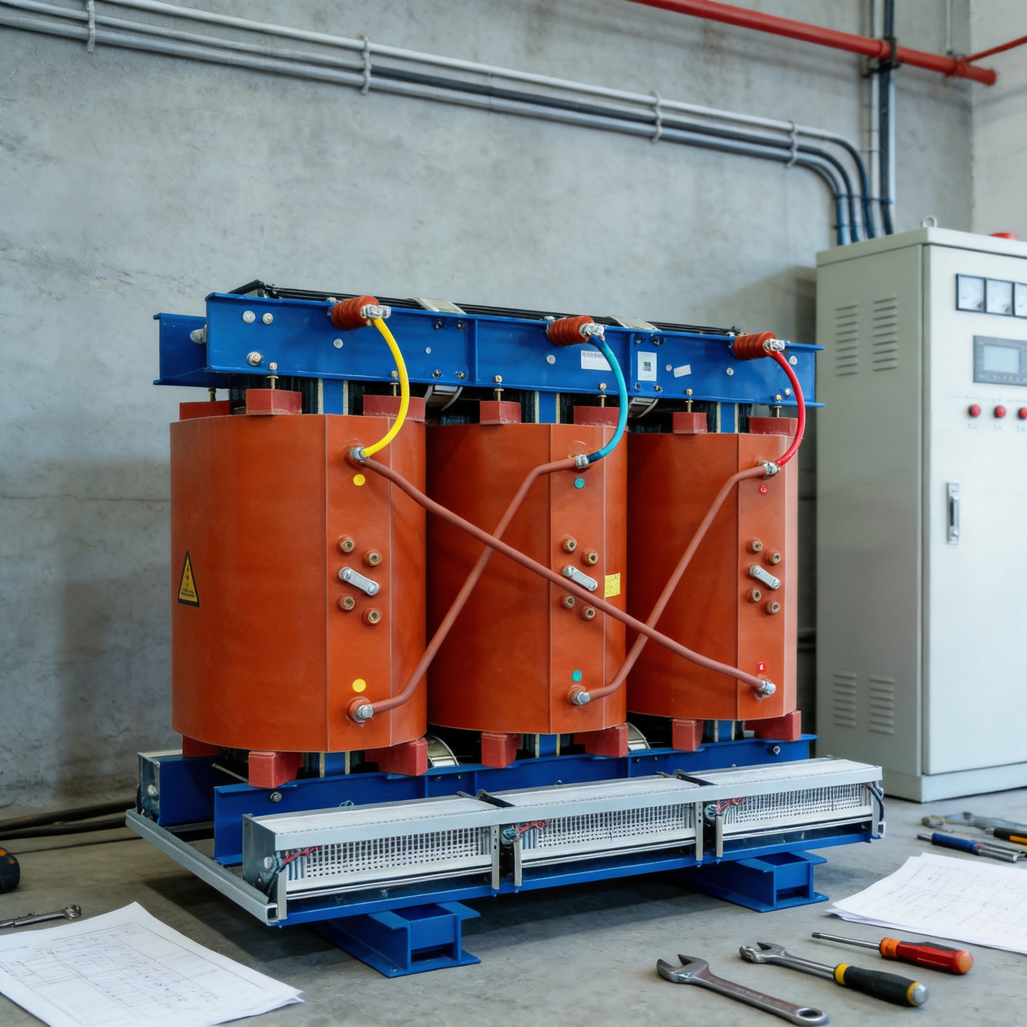 Dry-Type Transformer Working Principle: AN vs AF Cooling Explained